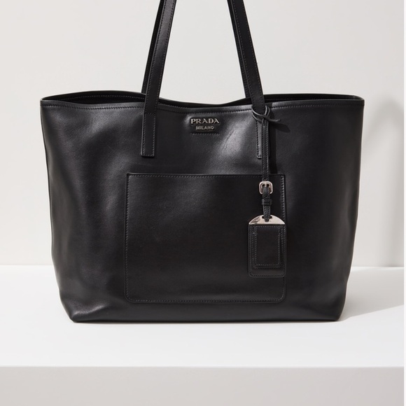 Prada Black Calfskin Tote - Picture 4 of 7